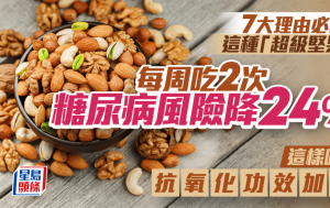 7大理由必吃這種「超級堅果」 每周吃2次糖尿病風險降24% 這樣吃抗氧化功效加倍